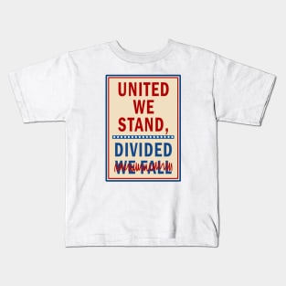 United We Stand the Late Show Stephen Colbert Kids T-Shirt